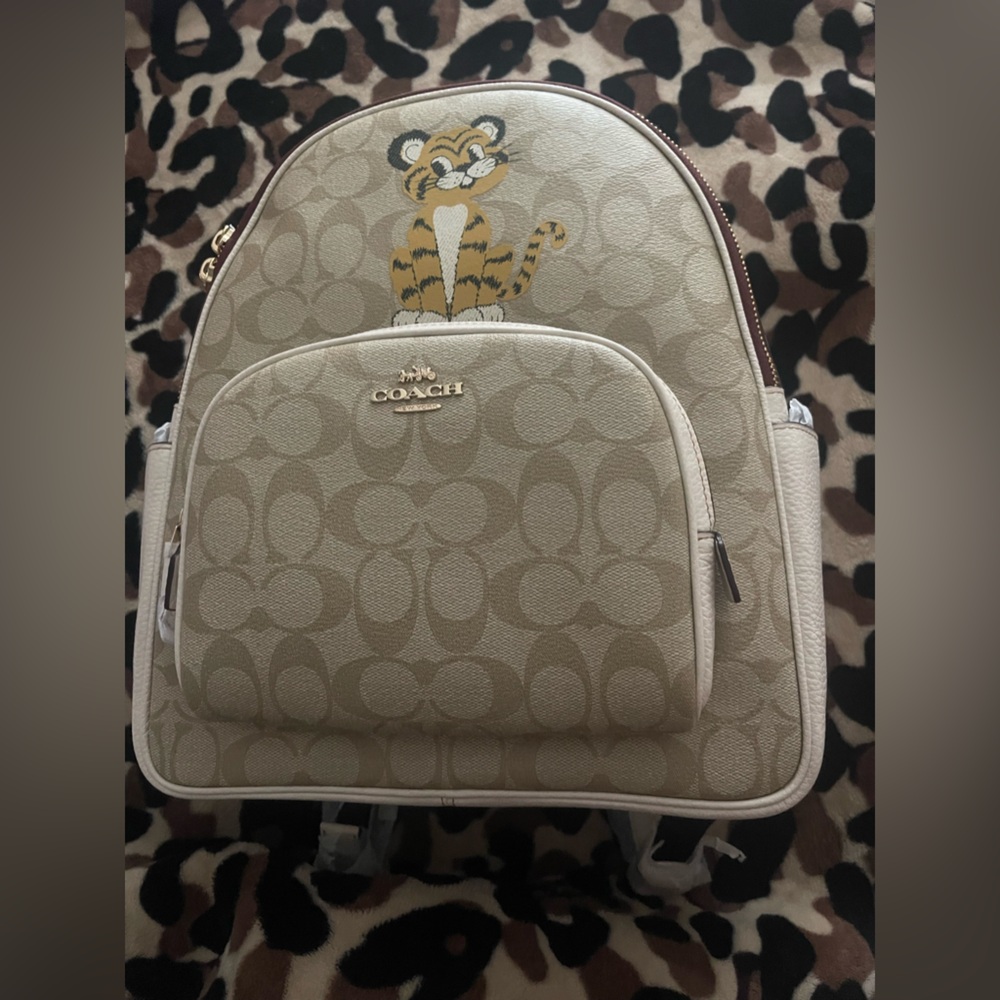 NWT Coach Year of the Tiger backpack